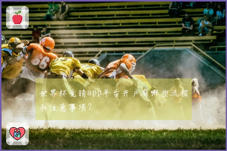 世界杯竞猜app平台开户有哪些流程和注意事项？