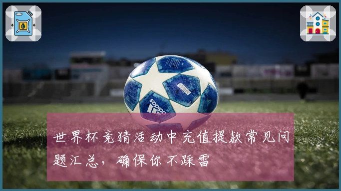 世界杯竞猜活动中充值提款常见问题汇总，确保你不踩雷