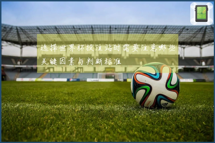 选择世界杯投注站时需要注意哪些关键因素与判断标准